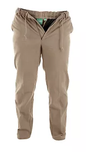 Men's Full Elasticated Waist Rugby Trouser With Draw Cord Leisure wear - Picture 1 of 9