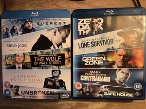 Theory Of Everything / Wolf Of Wall Street / Zero Dark Thirty / Steve Jobs + 6 Blu-ray - Bild 1 von 11