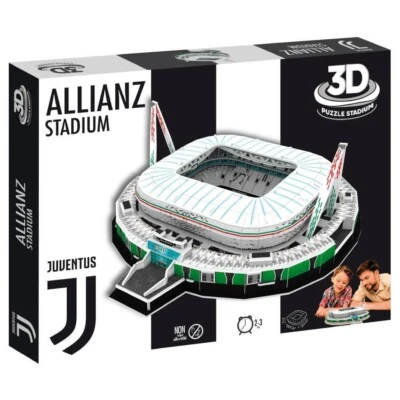 Puzzle 3D Allianz Stadium Juventus FC - Riproduzione Ufficiale dello Stadium - Immagine 1 di 4
