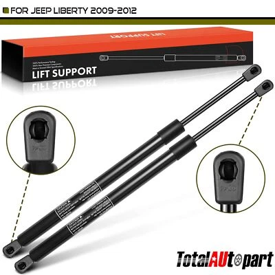 2x Soportes de elevación Amortiguadores Puntales para Jeep Liberty KK 2009 2010-2012 Puerta trasera Foto 1 de 4