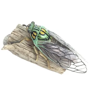 Weekly Japanese Natural Monument Figure #41 Cicada Euterpnosia chibensis Kaiyodo - Picture 1 of 6