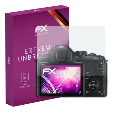 atFoliX Glass Protective Film for Samsung NX11 Glass Protector 9H Hybrid-Glass - Image 1 of 4