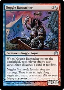 NOGGLE RANSACKER Planechase 2012 MTG Gold Creature — Noggle Rogue Unc - Picture 1 of 1