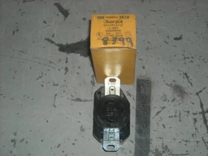 Hubbell 2610 Twistlock Receptacle - Picture 1 of 1