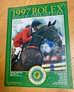 1997 ROLEX KENTUCKY THREE-DAY EVENT OFFICIAL PROGRAM Lexington Kentucky - Picture 1 of 11