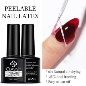 Clasish Nail Latex Peel Off Liquid Tape Anti-Freezing Glue Edge Protection - Picture 1 of 5