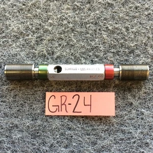 3/4-20-2A UNF S/P TRUNC SP THREAD PLUG GAGE GO NO GO P.D.'S 7162 - 7118 SCHRILLO - Picture 1 of 9