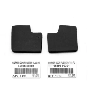 Rear Lh+Rh Corner Door Rubber Fits Toyota Land Cruiser FJ40 45 47 1975 - 1984 - Picture 1 of 7