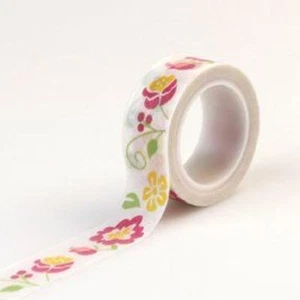 ECHO PARK "PETTICOATS & PINSTRIPES" GIRL DECORATIVE TAPE - FLORAL SCRAPJACK'S PL - Picture 1 of 1