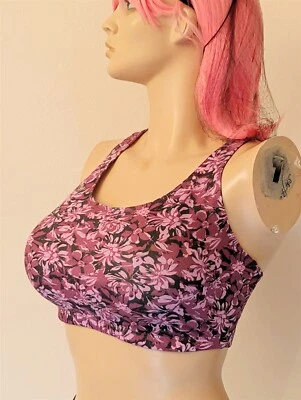 Sujetador deportivo Leading Lady Serena de algodón con espalda deportiva -36DD/F/G Foto 1 de 4