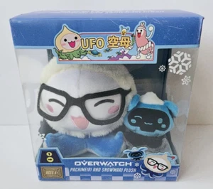 Overwatch Pachimeiri y Snowmari OVNI Juego de Muñecas de Peluche 2019 Blizzard Nuevo - Imagen 1 de 5