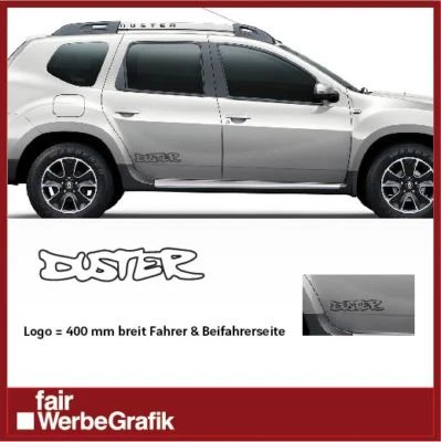 Aufkleber /  Sticker / Dekor / Seitenstreifen / Dacia Duster #9001 - Bild 1 von 4