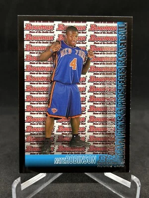 2005-06 Bowman Nate Robinson Rookie New York Knicks #124 NBA Free Shipping - Image 1 of 2