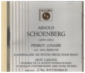 CD Schoenberg Pierrot Lunaire STILL SEALED NEW OVP Accord - Picture 1 of 1