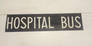 Autobús de lino vintage 1972 29" Potteries - autobús hospitalario - Imagen 1 de 1