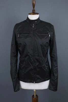 Chaqueta Belstaff Gold Label Cremallera Completa Cuero Interior Bolsillos Negros Talla 46 Foto 1 de 4