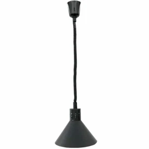 Anvil Venus Retractable Food Heat Lamp in Black with 250W Globe HLD0001B - Picture 1 of 2