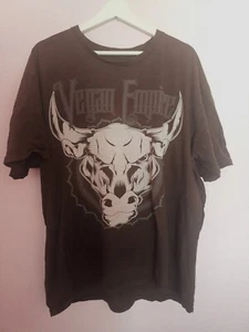 Vegan Empire Gary Yourofsky T-Shirt Tierrechtsgeschichte Longhorn braun Gr. XXL - Bild 1 von 4