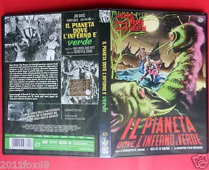 DVD El Planeta Dove L'Inferno È Verde Monster From Green Hell Película Ficción - Imagen 1 de 1