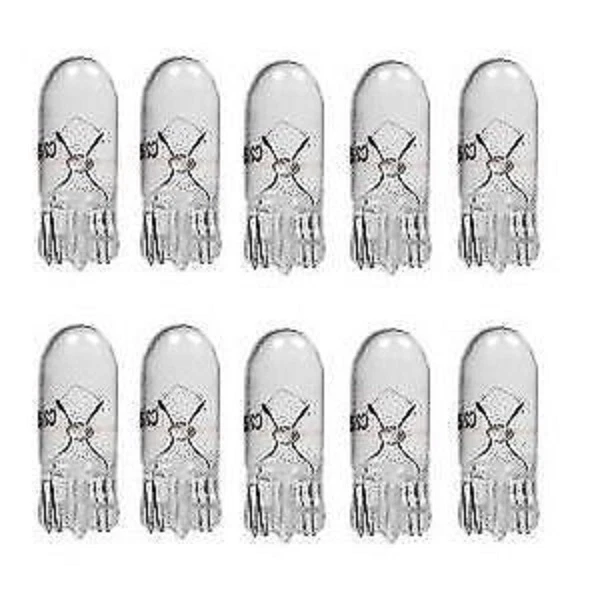 LOTE DE 10 BOMBILLAS TRANSPARENTES 194 NUEVAS  Foto 1 de 1