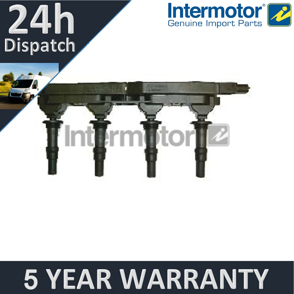 For Vauxhall Astra Vectra Zafira 1.8 Intermotor Ignition Coil Pack 12724PV - Image 1 of 2