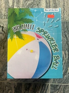 Aufblasbarer Sprinklerball Wasserball ca. 75cm Neu - Bild 1 von 3