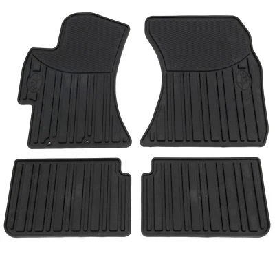 OEM 2008-2014 Subaru All Weather Rubber Floor Mats Impreza Forester J501SFG200 - Image 1 of 3