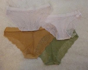 DANSKIN Intimates💗Cheeky Fit Höschen ohne Linien mit Spitze hinten - 4er Set - Gr. L - Bild 1 von 7