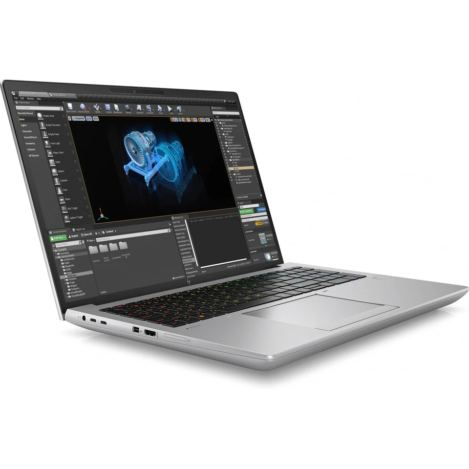 HP ZBook Fury 16 G10 i7-13850HX A1000 RTX 128GB 1TB SSD 16.0 WUXGA 16.0 BT FP WA Foto 1 de 1