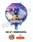 Fortnite Round Foil Balloon 18"  / 43 cm FREE DELIVERY