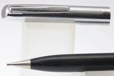 Vintage Sheaffer Black Mechanical Pencil with Chrome Trim - Image 1 of 4
