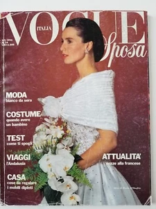 Vintage Vogue Italia Sposa Settembre 1990 N. 34 Rare. Read, see images - Picture 1 of 5