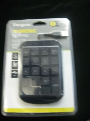 Targus Numeric Keypad PC/Mac /netbook Microsoft excel etc... FF-18 - Image 1 of 4