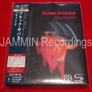 BLACK SABBATH - Paranoid - Japonia MINI LP SACD SHM - OUT OF PRINT UIGY-9034 - CD