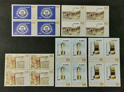 Bulgaria 2003 FIFA International Football Federation Block of 4 MNH #3427 - Image 1 of 4
