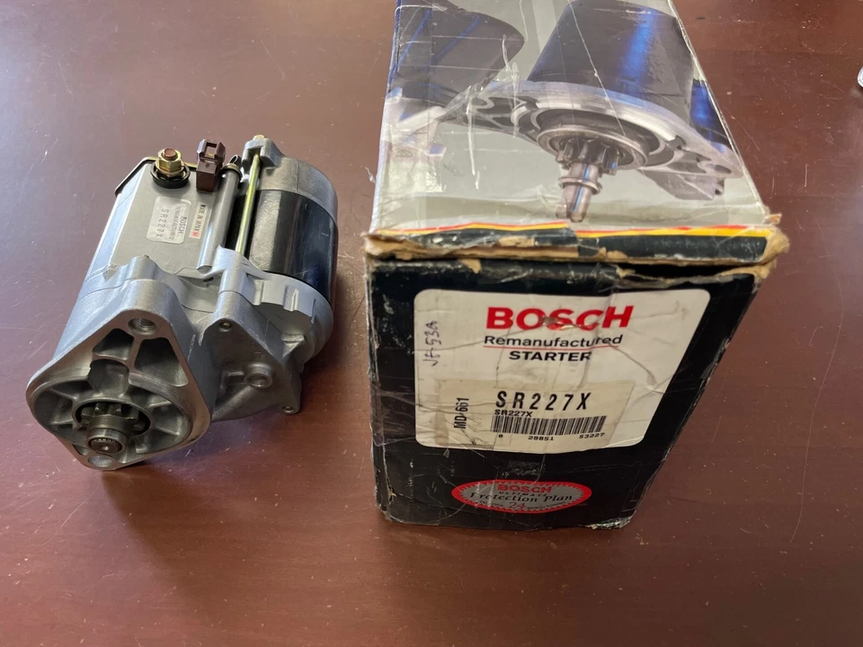 BOSCH Starter Motor Remanufactured fit Toyota (SR227X) - Image 1 of 3