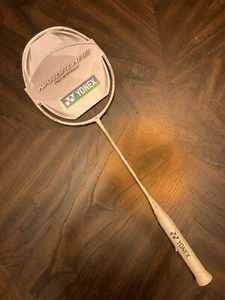 Yonex NanoFlare Nextage NFNTGE White Badminton Racket 4UG5 Unstrung - Picture 1 of 6