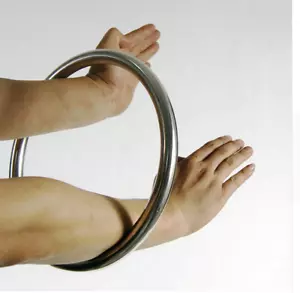 Kung Fu Wing Chun Professional Wrist Strength Training Steel Ring Martial Arts - Bild 1 von 3