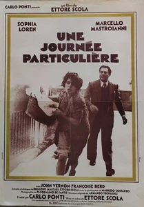 Une journée particulière Affiche de film 60x40 Carlo Ponti 1977 - Imagen 1 de 1