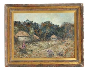 Nina Zbanduto (russisch 1894-1988) Original impressionistisches Öl 16" x 20" mit Rahmen - Bild 1 von 10