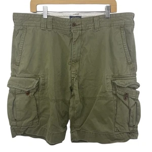 Polo uomo Ralph Lauren verde oliva Gellar 40 pantaloncini cargo fatica preppy esercito - Foto 1 di 10