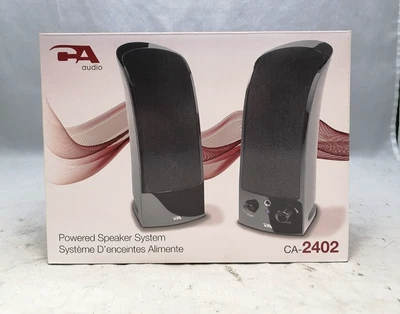 Cyber Acoustics Audio CA-2402 Powered Speaker System - Image 1 of 3