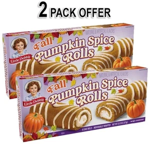 Little Debbie Family Pack Pumpkin Spice Rolls, 13.13 oz (2 Pack Offer) - Bild 1 von 7