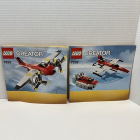 LEGO Creator 7292 Instruction Manuals Only