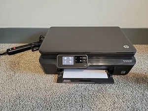 HP Photosmart 5514 Inkjet Printer Copy Scan WiFi Tested Working Needs Ink - Picture 1 of 4