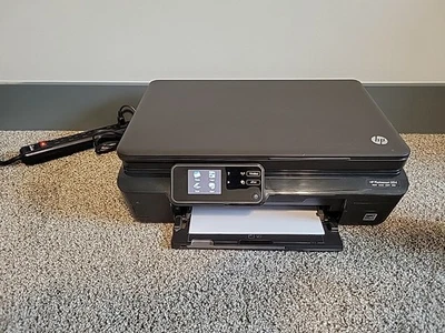 HP Photosmart 5514 Inkjet Printer Copy Scan WiFi Tested Working Needs Ink - Image 1 of 4