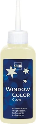 KREUL 42740 - Window Color nachtleuchtgelb 80 ml, Fenstermalfarbe auf Wasserbasi - Bild 1 von 4