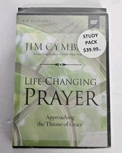 Life-Changing Prayer Study Guide & DVD Approaching The Throne  Jim Cymbala New  - Picture 1 of 3