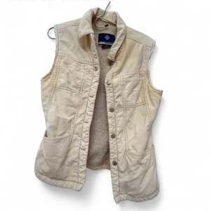 KORDWESTE MIT WOLLÄHNLICHEM FUTTER, GRÖSSE M, BRUSTUMFANG 36", LÄNGE 25,5" - Bild 1 von 5