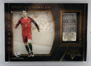 2016 Panini Black Gold Cristiano Ronaldo Man of the Match Medallions #MM-CR7 - Bild 1 von 2